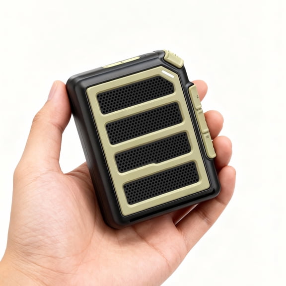 Jierben Clip-On Magnetic Bluetooth Speaker, 10W Mini Portable Speaker with N35 Strong Magnet, Bluetooth 5.3, IPX5 Waterproof, 25H Playtime – for Travel, Outdoor, and Work