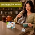 thumbnail image 5 of QuikTea Instant Lemongrass Ginger Chai Tea Latte, 10 Single-Serve Sachets, Artisanal Indian Chai Latte Mix, Just Add Hot Water, Low Caffeine, Non-GMO, Gluten Free, 5 of 9