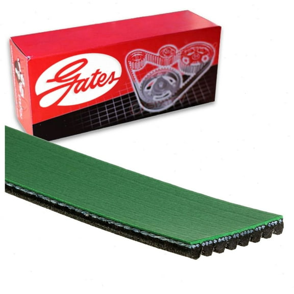 Gates FleetRunner Micro-V Serpentine Belt compatible with Dodge Ram 3500 5.9L 6.7L L6 2003-2010