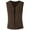 Brown, variant on Women's Plus Size Medieval Gothic Laced Up Sleeveless Waistcoat Vest Renaissance