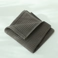 thumbnail image 1 of Xiao Hua 2 toallas suaves, marrón oscuro 34x73cm - Juego de toallas de algodón puro para baño, toallas absorbentes para ducha. Estilo A, 1 of 5