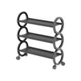 thumbnail image 1 of WRKEKC Clearance 3-Tier Rolling Shoe Rack, Movable Plastic Shoe Storage Cabinet with Wheels, Space-Saving Entryway Organizer, 1 of 6