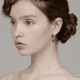 thumbnail image 5 of 15 Pares Aretes Con Piercing Pendientes Hombre+bolsa De Tela NEGRO, 5 of 5