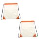 thumbnail image 1 of 2 piezas de bolsa de cordón transparente de PVC, mochila con cordón impermeable, bolsa de almuerzo transparente, mochila pequeña transparente para estadios y eventos deportivos, 1 of 6