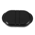 thumbnail image 6 of Unique Bargains 1 Pc Flip Up 2 Compartment Pill Case Durable for Travel Gray Black, 6 of 6