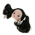 thumbnail image 2 of Muñeca de bebé de 5,91 pulgadas, juguete para niñas, , piscina, de sirena, regalos de nacimiento para niñas, juguete educativo de princesa Cabeza de pelo negro, 2 of 7