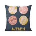 thumbnail image 5 of Hello Fall Black Pink Pillow Covers Set Of 4, Linen Holiday Pillow Covers Linen Study Sofa Cushion Cover, 5 of 5