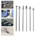 thumbnail image 3 of 6PCS Tungsten Carbide Rotary Burr Set 6mm(1/4") Shank 10mm Head 150mm Length for DIY Woodworking Metal Carving Polishing Engraving Drilling, 3 of 5