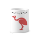 thumbnail image 1 of Taza de cepillo de dientes Australia UEM estilo retro rojo 350 ml Unbranded, 1 of 3