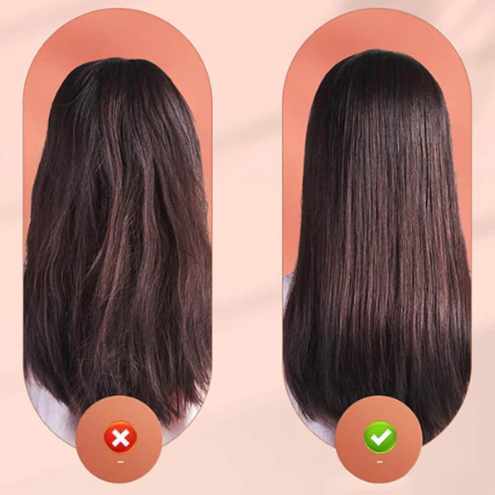 Air Ceramic Hair Curler Flat Comb for Hair Edge Straightener Travel Size Hair Straightener Hair Straightener Ceramic Titanium with Comb for Hair Hot Comb Teeth Straightener Hair Things