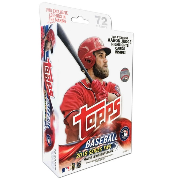 18 Topps Series 2 Baseball MLB Hanger Box Trading Cards