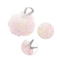 thumbnail image 3 of Unique Bargains 1pc Polkadot Bath Shower Loofah Sponge Pink, 3 of 6