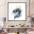 thumbnail image 2 of Designart 'Minimalistic Landscape of Moon With Mountains' Modern Framed Canvas Wall Art Print, 2 of 5