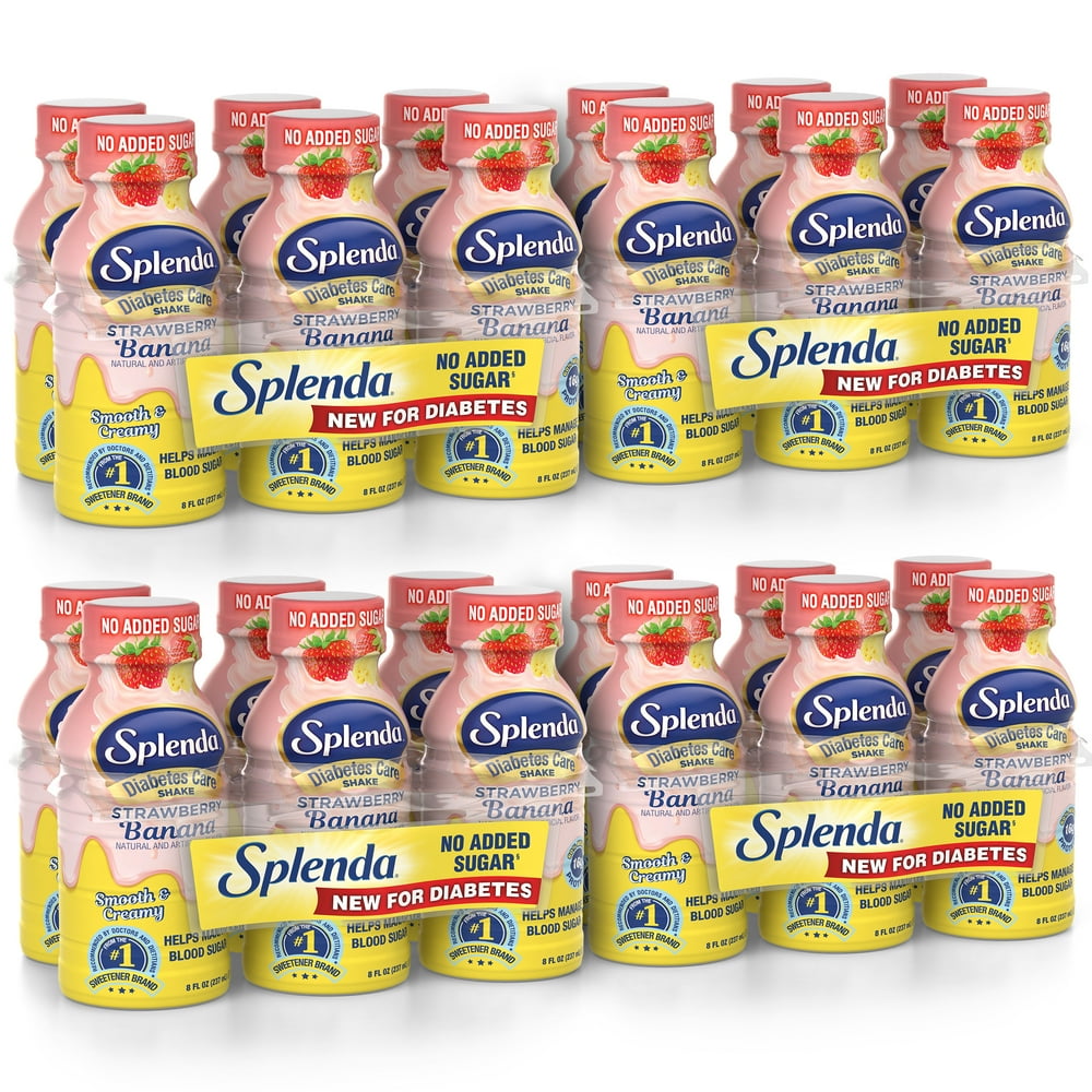 Splenda Diabetes Care Shake, To help manage blood sugar, 8oz Strawberry