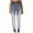 Gray, variant on Timegard Leggings for Women High Waist Stretch Workout Running Yoga Pants Cropped Tights Jean Pants