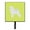 Green, variant on Bichon Frise Checkerboard Pink Leash or Key Holder