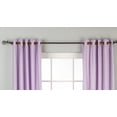 thumbnail image 2 of Lavender Ring / Grommet Top Velvet Cafe Curtain / Drape / Panel-43W x 24L-Piece, 2 of 2