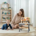 thumbnail image 3 of Ktaxon Kids Tool Bench, Wooden Tool Workbench for Toddler, Tool Bench with Play Tools Set and Storage Space, Toy Workbench Workshop for Boys and Girls, Gift for Ages 3+, 3 of 9