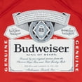 thumbnail image 2 of Budweiser Bottle Label and Patriotic Stars Hoodie-Small, 2 of 7