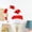 C, variant on EUDIDV Christmas Products Christmas Hats Christmas New Party Prom Dress Up Clown Hats Festive Supplies