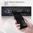 thumbnail image 3 of Car in Dash MP3 Player, Single Din USB 12V 30 Station Car Stereo Receiver Fast Charging  for Automobile, 3 of 7