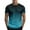 Sky Blue, variant on Xl Undershirts for Men Men's Xl Tshirts Shirts for Men Short Sleeve Casual Tops Loose Crew Neck Blouse Fashion Gradient Color Beach Athletic Summer Clothes