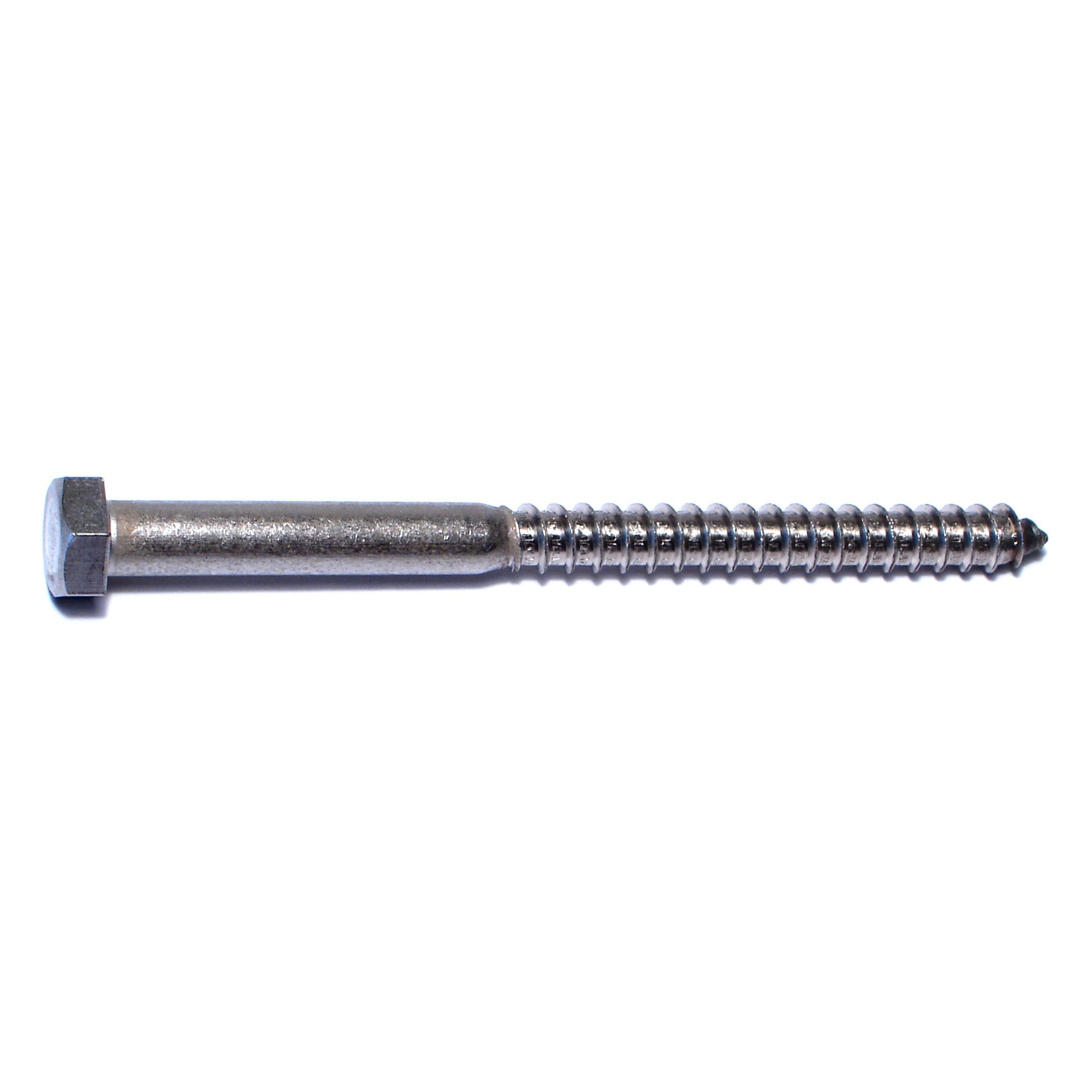 QTY 100 Select Length 3/8" Stainless Steel Lag Screws Hex Head Lag Bolts 