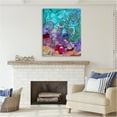 thumbnail image 3 of Stupell Industries Modern Coral Reef Abstract Painting Gallery Wrapped Canvas Art Print Wall Art, 36 x 48, 3 of 8