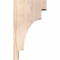 thumbnail image 3 of 3 1/2"W x 10"D x 18"H Mediterranean Smooth Corbel, Douglas Fir, 3 of 9