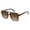 Tortoise /Brown Gradient Lens, variant on Square Aviator Sunglasses for Women Men, Retro Trendy Shades with UV Protection