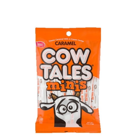 Goetze s Mini Cow Tales Caramel Cream 4oz 4 Bags