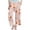 32Pink122, variant on XAOFW Halloween Girls Pants Ghost Skeleton Print Elastic Waistband Straight Leg Pajama Pants Toddler Kids Comfortable Everyday Wear Fall Pants