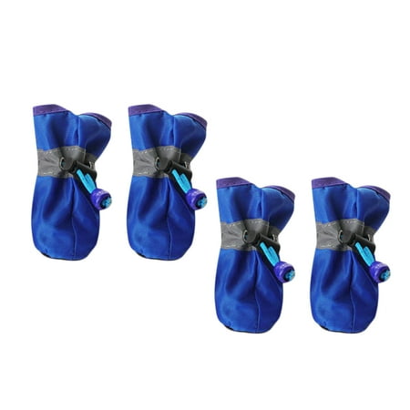 4 Pcs Shoes Dog Durable Dog Shoes Blue Dog Shoes Casual Dog Shoes Dog Boots Shoes for Dogs Boots for Dogs
