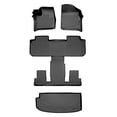 thumbnail image 1 of SMARTLINER Floor Mats 3 Rows and Cargo Liner Behind 3rd Row Set for 2018-2019 Chevrolet Traverse with 2nd Row Bucket Seats, 1 of 9