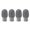 Gray, variant on Drum Mute Drum Dampener Drumstick Silents Practice Tip Musical Instruments Part
