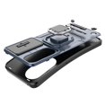 thumbnail image 4 of Étui pour Honor 90 Pcs+TPU avec Support Anneau et Protection d'Objectif Coulissant, Honor 90, Vert, 4 of 5