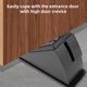 thumbnail image 3 of Tope De Puerta De Metal, Pedal De Tope De Puerta Grande Elevado, Móvil, No Deformado, Adaptable Para El Hogar, 3 of 7