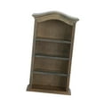 thumbnail image 4 of HILABEE 1:12 Miniature Bookcase - Dollhouse Study Library Furniture - Wooden Display Retro, 4 of 9