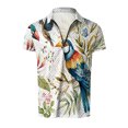 thumbnail image 2 of Vedolay Short Set For Men Casual Men's Flower Shirt Hawaiian Sets Casual Short Sleeve Shirt and Solid Quick Dry Beach Shorts,White M, 2 of 5