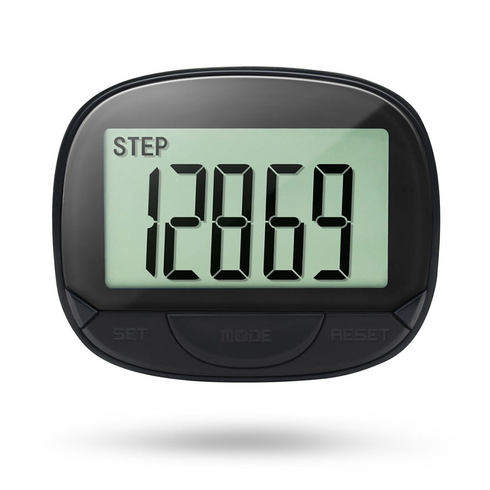 Podometer Side Podómetro Multifuncional Distancia Pantalla Reloj Clip Cintura Correr ...