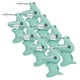 thumbnail image 1 of Aretes Infantiles VentDepot EarringDinosaur01 4Pzas Dinosaurio Tuerca Verde Silicona, 1 of 3