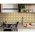 thumbnail image 6 of 7" X 7" Golden Deco Peel And Stick Removable Tiles, 6 of 9