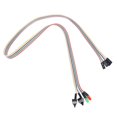 thumbnail image 3 of PC Case Red Green LED Lamp ATX Power Supply Reset HDD Switch Lead 20, 3 of 5