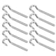 thumbnail image 2 of Gancho de taza ANGGREK Colgador de Tornillo de Acero Inoxidable 10PCS, 2 of 8