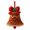 Red, variant on DIY Crochet Christmas Bell Ornament Kit Perfect Beginner Christmas Kit Hand Knitted Christmas Bell Decoration For Crafting A Christmas Bell