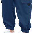 thumbnail image 4 of Diufon Cargo Pants for Men Sport Hiking Joggers Sweatpants Drawstring Waist Outdoor Tracksuit Pants with Pockets, 4 of 4