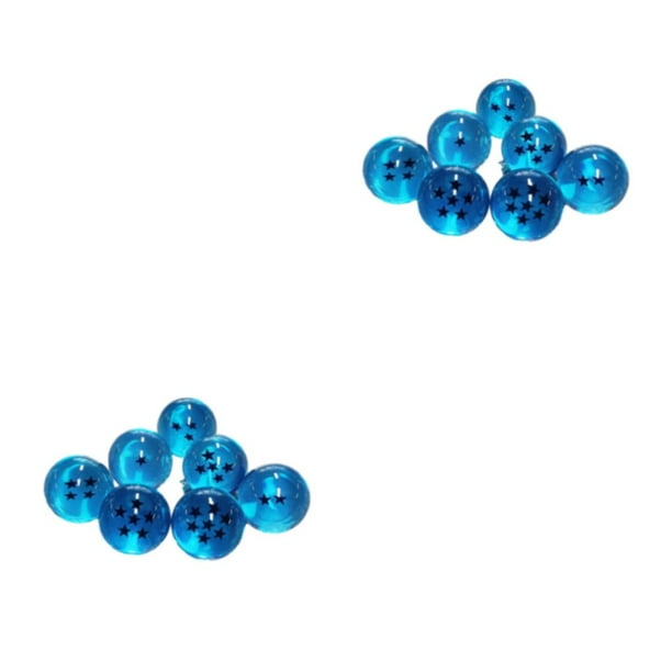 Injueey Regalo para entusiastas de las bolas mágicas Adecuado para una amplia aplicación Bola de cristal Dragons Ball 42MM azul 42MM azul 2Conjunto