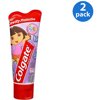 Colgate Dora The Explorer Fluoride Toothpaste 4.6 oz (Pack of 2)