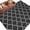 Black, variant on Runner Rug 2 x 6 Ft, Red Moroccan Washable Non-Slip Floor Mat for Kitchen Hallway/Entryway, Morocco Ethnic Abstract Quatrefoil Grid Long Kitchen Runner Area Rugs for Living Room, Low-Profile