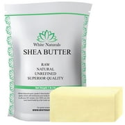 Organic Shea Butter 1 lb (16 oz) Pure, Raw, Unrefined, Grade A, Perfect Skin Moisturizer, DIY Lip Balms, Stretch Marks, Eczema, Acne, Recover Sun Damage, Kids Cream by White Naturals 16 oz